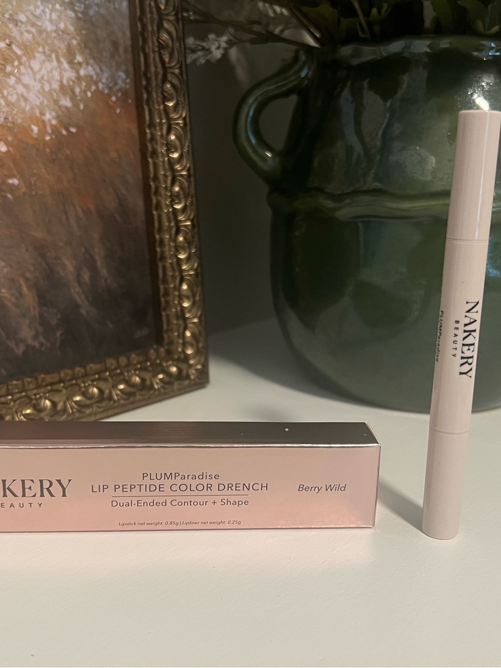 Nakery Beauty lip peptide color drench in Berry Wild.